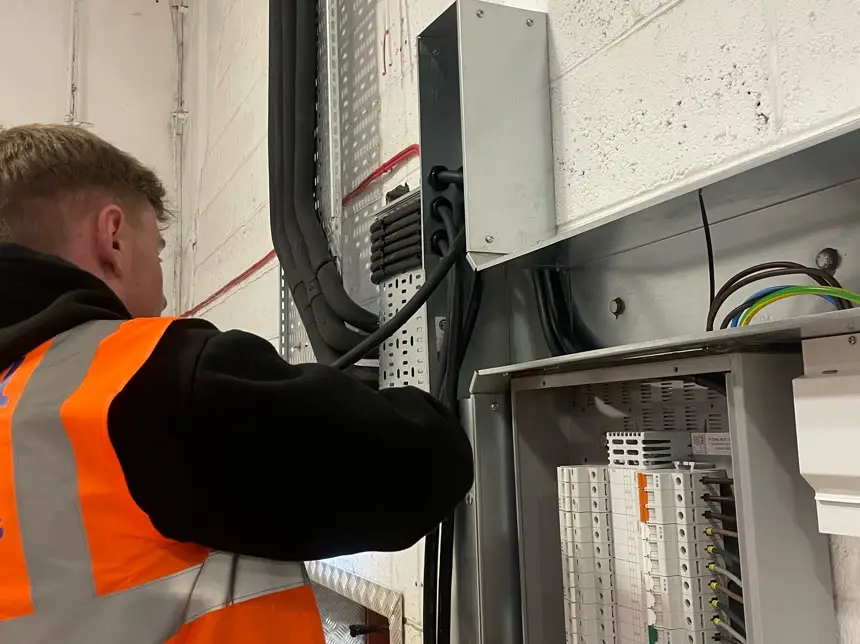 Commercial distribution board work